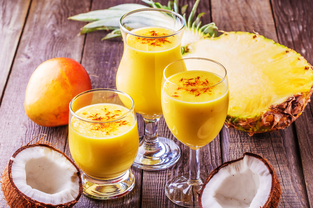 Creamy Mango Coconut Smoothie