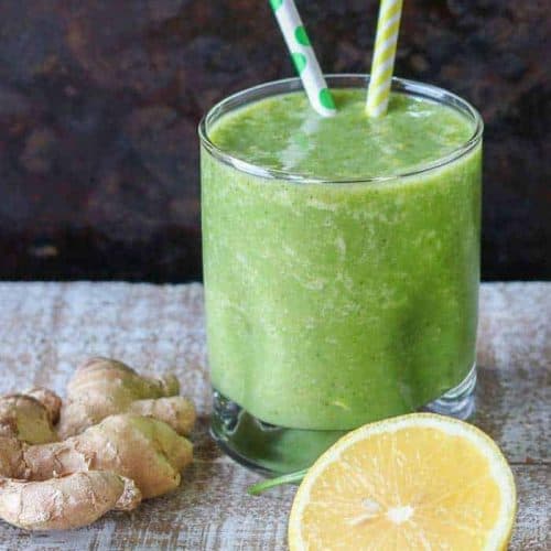 Ginger Smoothie With Spinach
