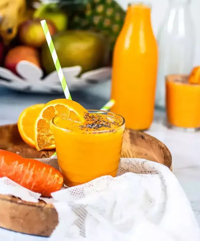 Immunity Boosting Orange Smoothie