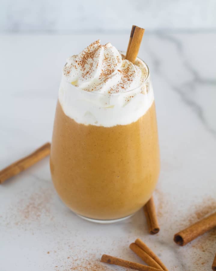 Low-Carb Keto Pumpkin Pie Smoothie