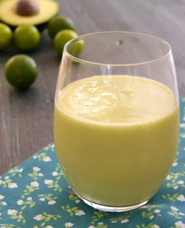 Low Carb Key Lime Smoothie