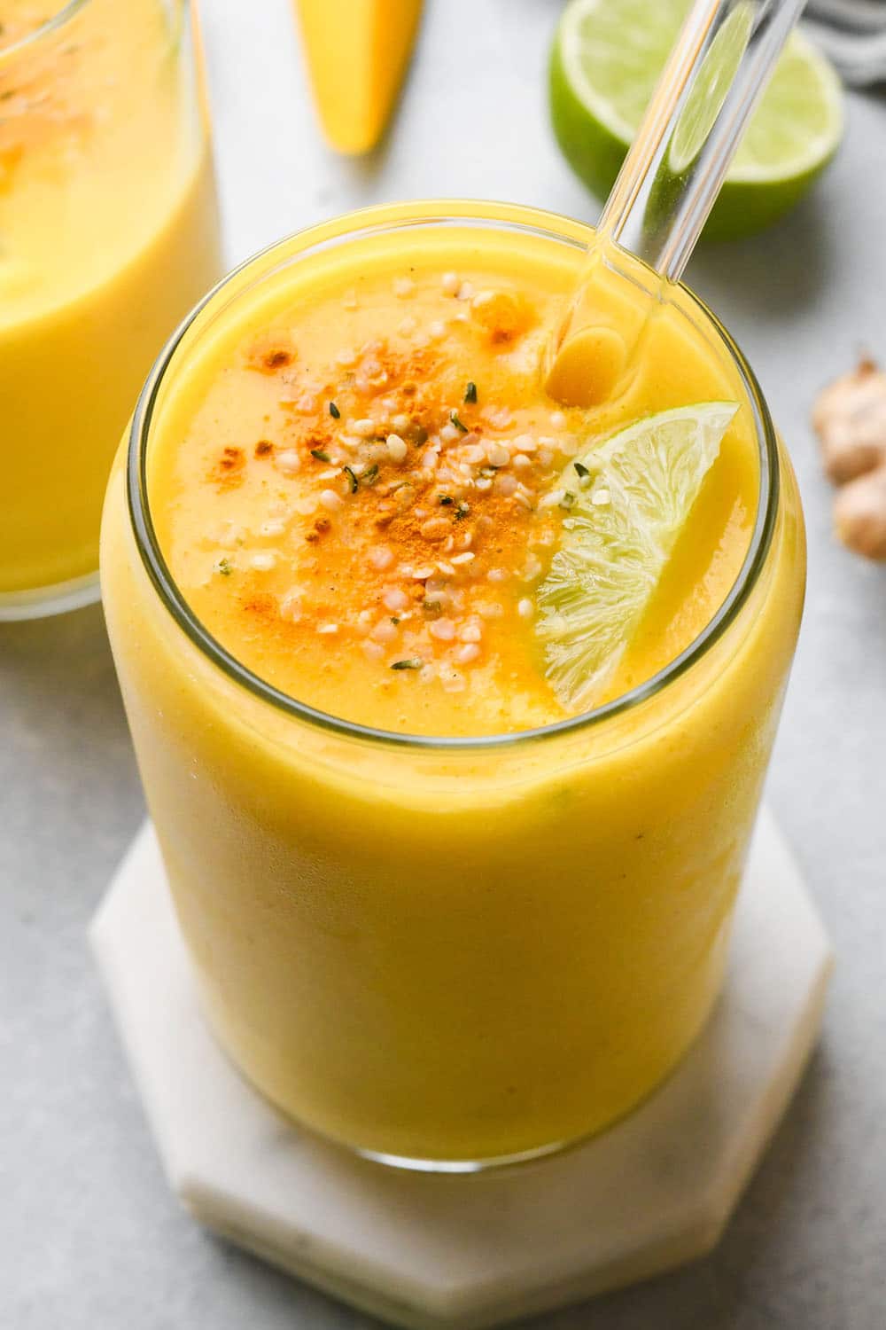 MANGO TURMERIC GINGER SMOOTHIE