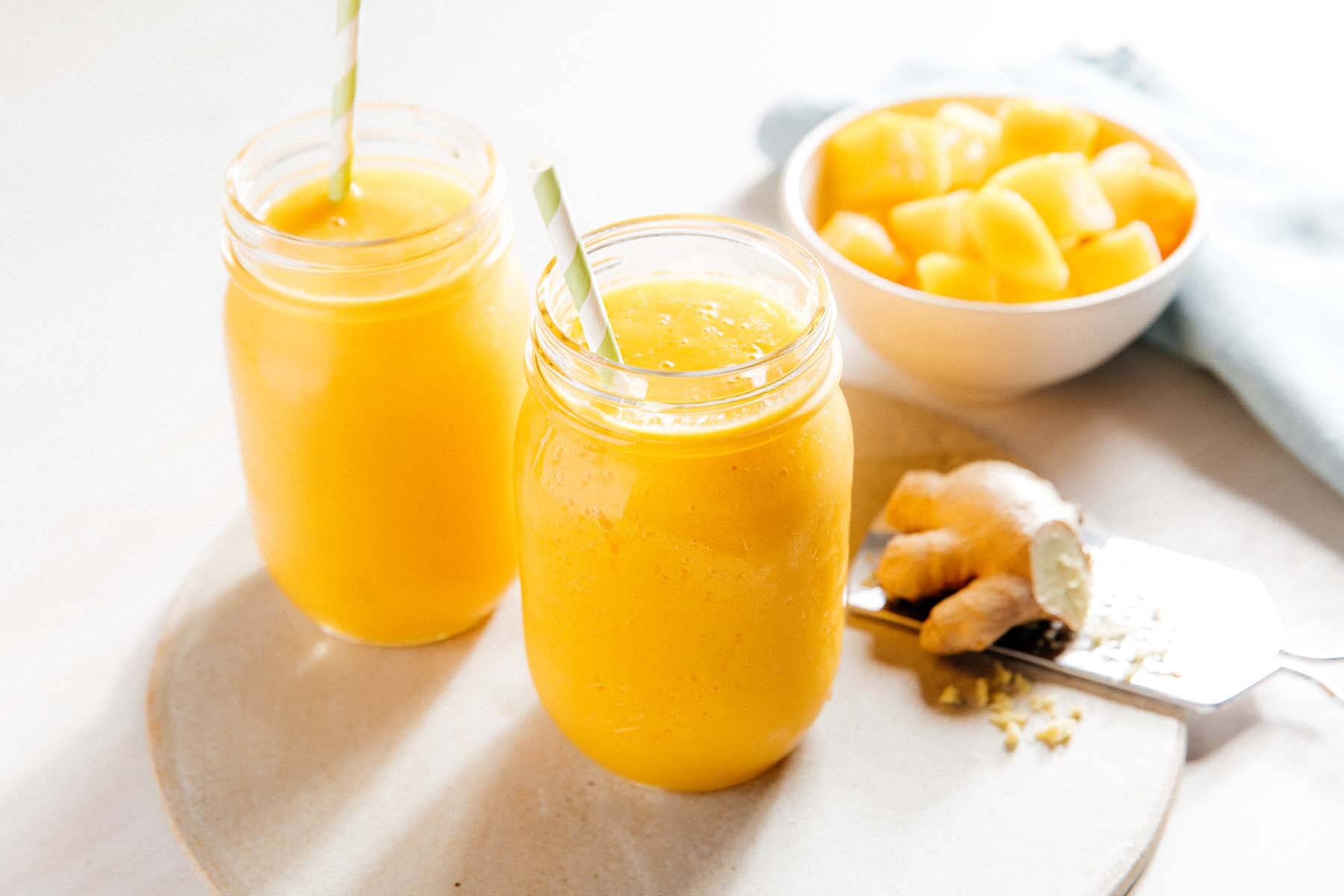 Mango Ginger Zing Smoothie