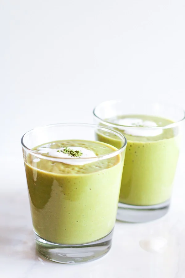 Mango Matcha Smoothie