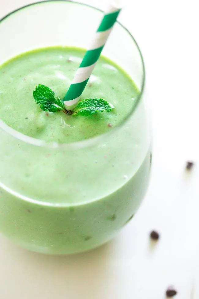 Mint Chocolate Green Smoothie Recipe