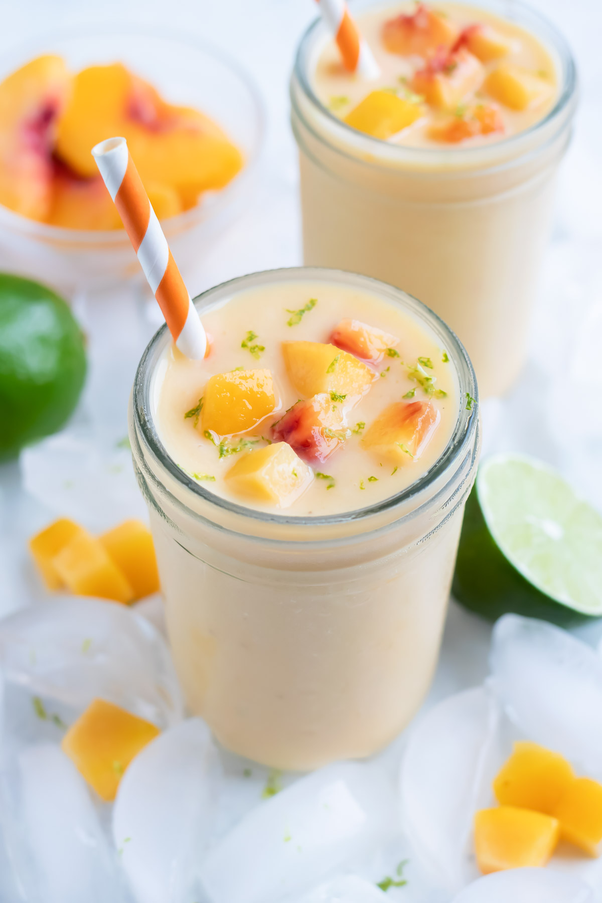 Peach Banana Smoothie