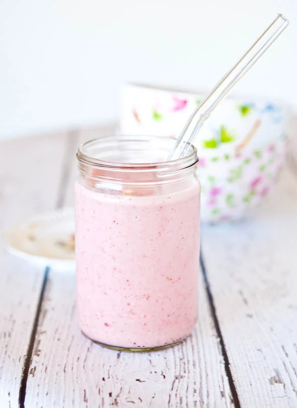 Strawberries and Cream Smoothie
