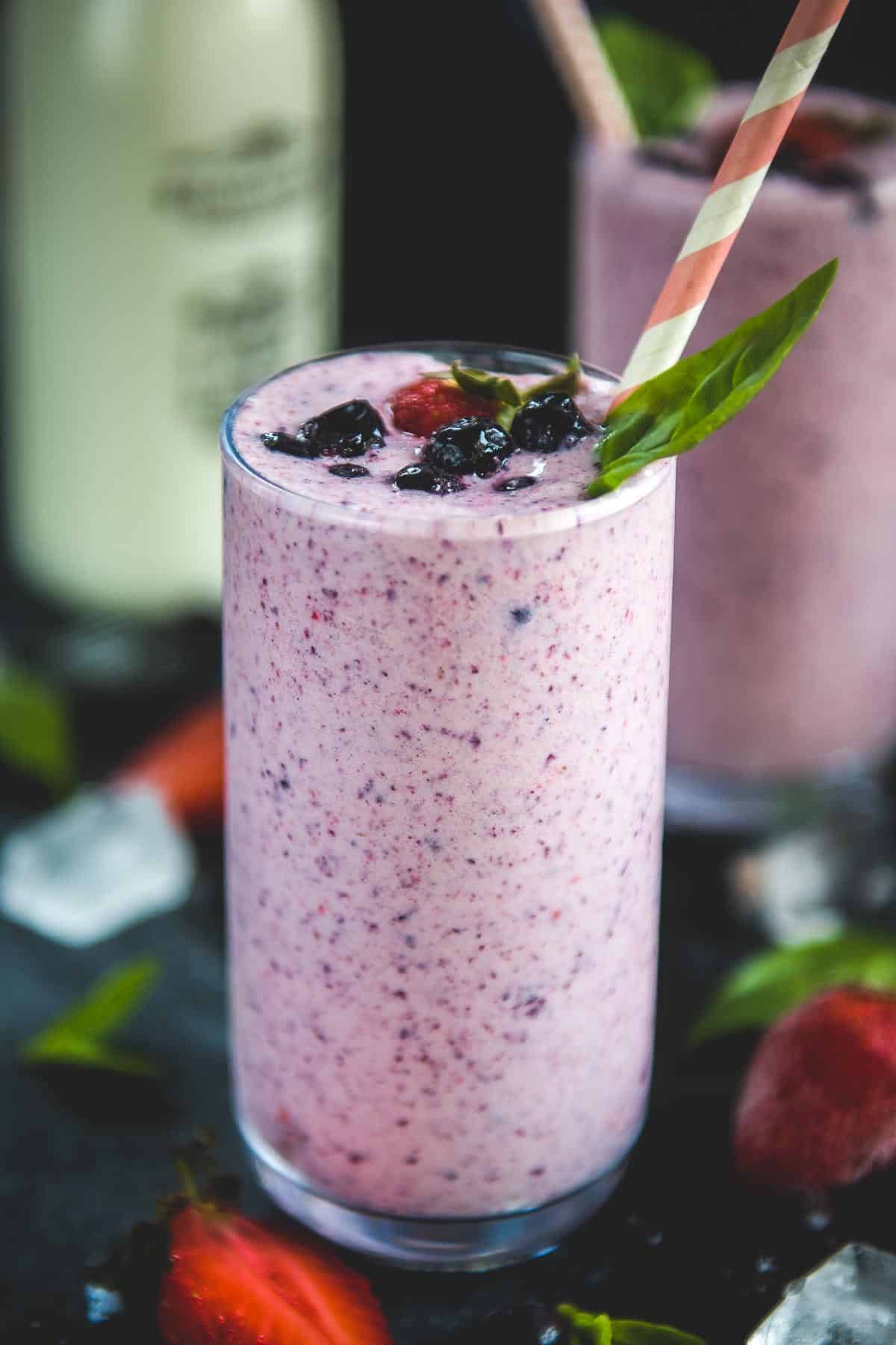 Strawberry Blueberry Smoothie
