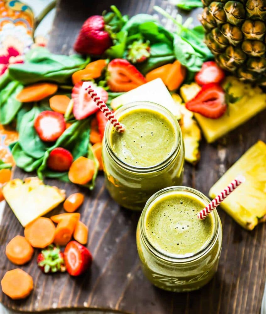 Strawberry Carrot Smoothie
