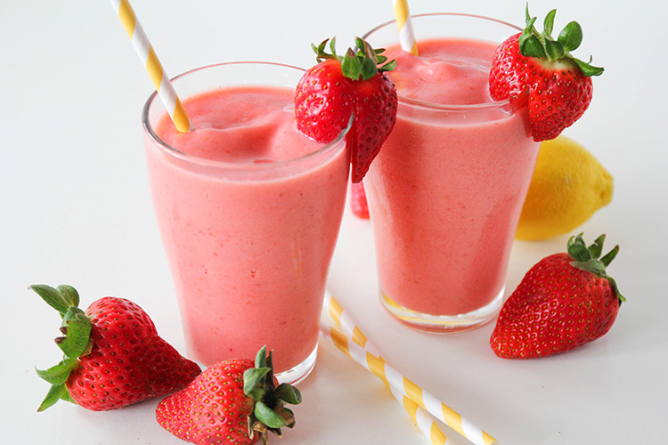 Strawberry Lemonade Delight Smoothie