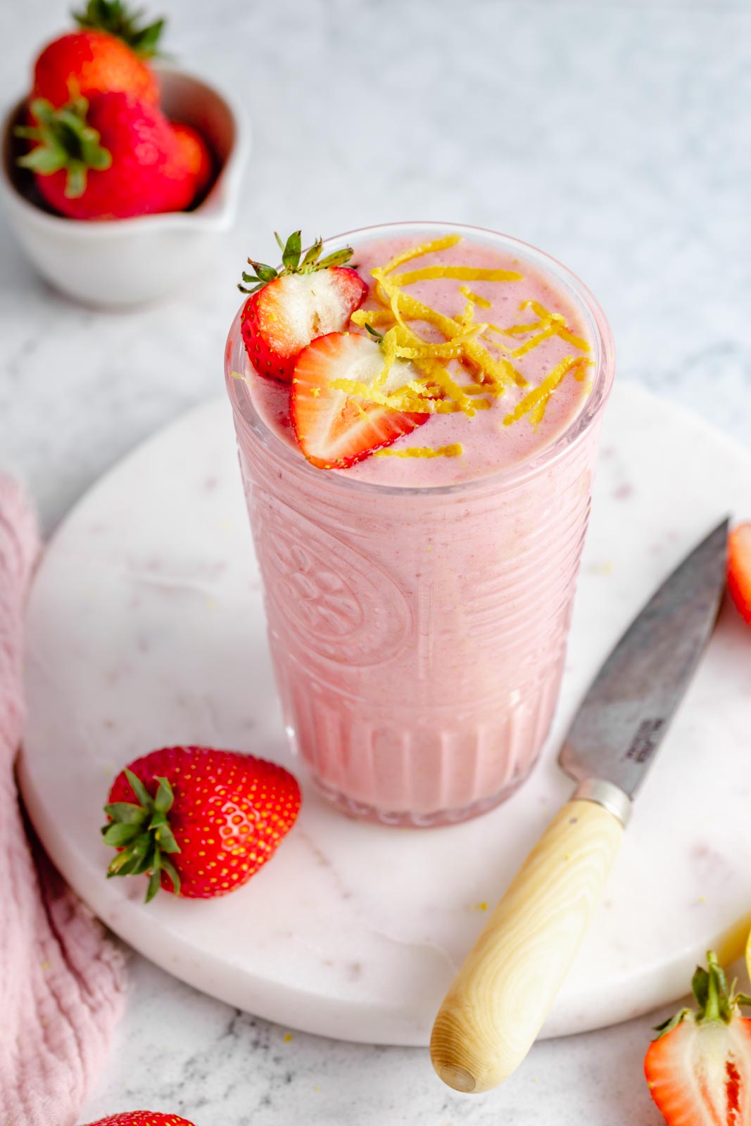 Strawberry Lemonade Smoothie