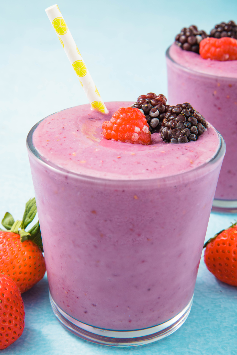 Triple-Berry Smoothie